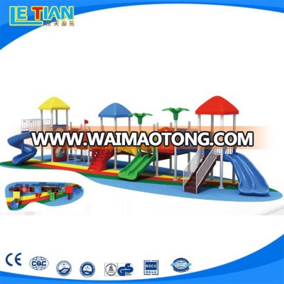 Plastic Slide,Outdoor Playground and Amusement Park Equipments