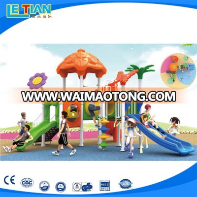 plastic slide amusement and kindergarten play equipment